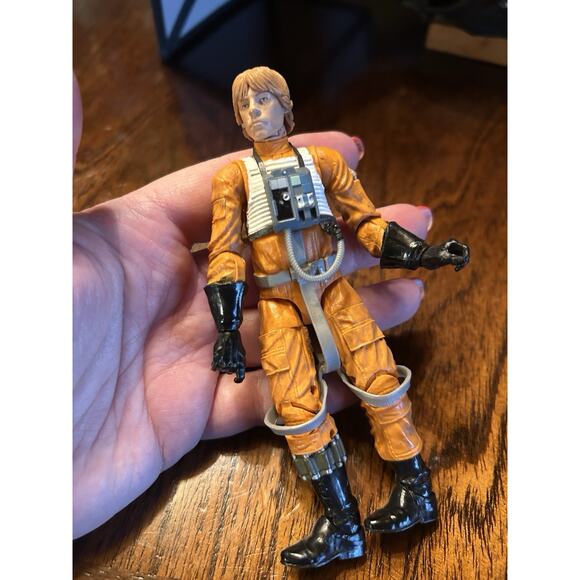 Vintage Star Wars Luke Skywalker Pilot Action Figure 2013 LLF LLC - Picture 4 of 5